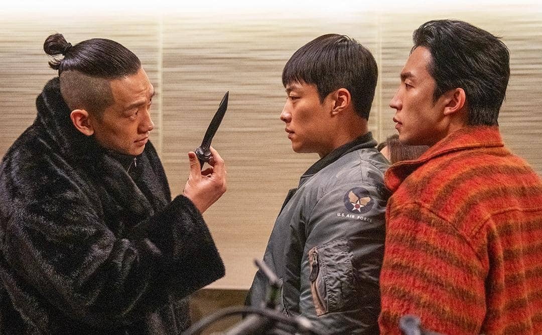 Rain, Woo Do Hwan, dan Lee Sang Yi di drama Bloodhounds 2