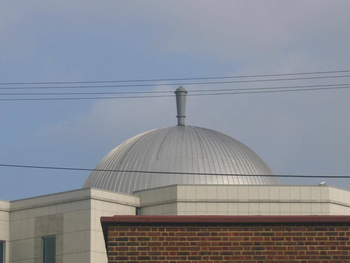 potret kubah Masjid Baitul Futuh