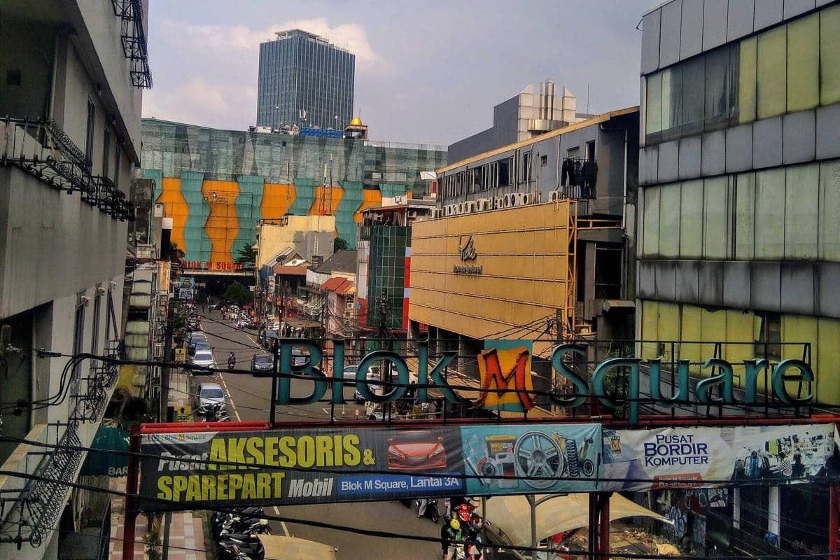 Blok M, Jalan Melawai, Jakarta