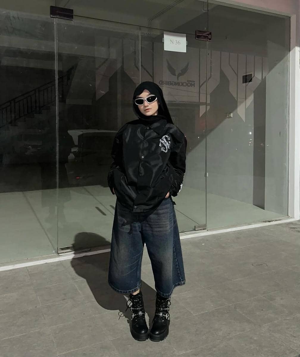 OOTD Pakai Jorts ala Tia Santika