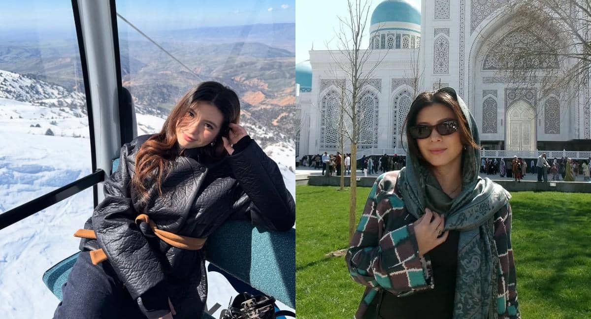 7 Potret Shaloom Razade saat Jalan-Jalan di Uzbekistan