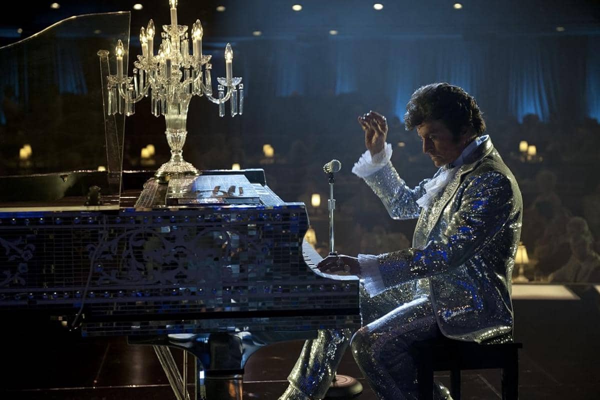 Behind the Candelabra.