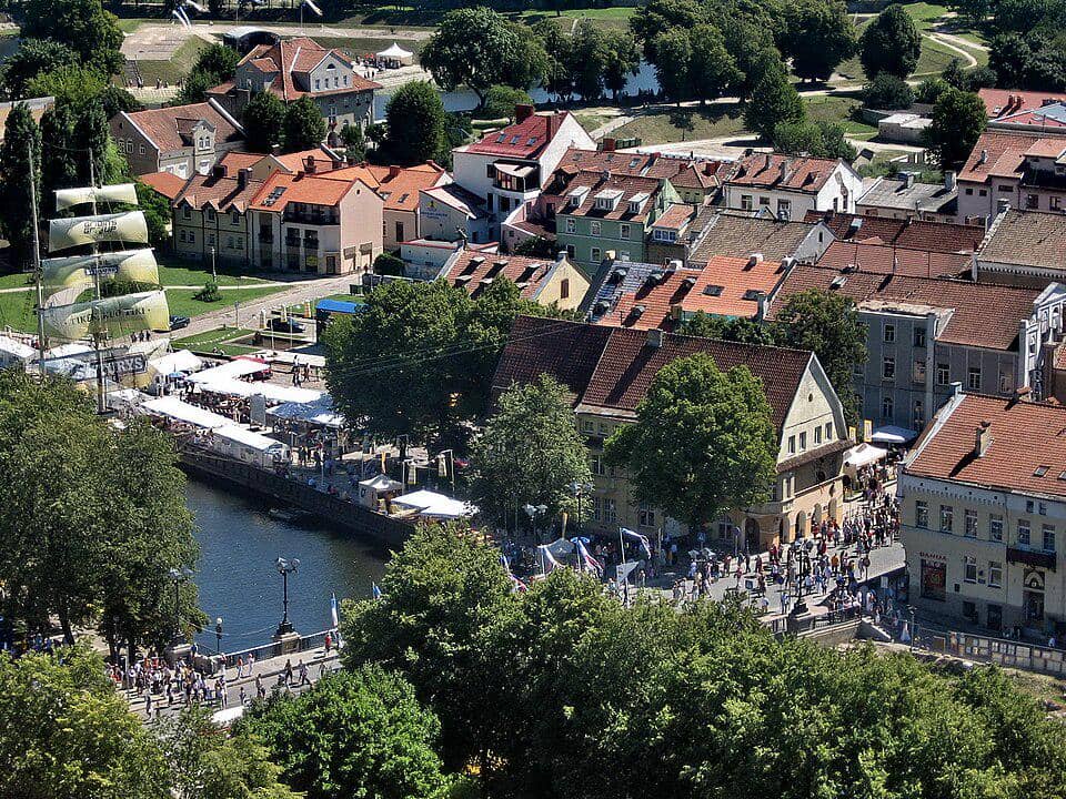 Kota Klaipėda di Lithuania