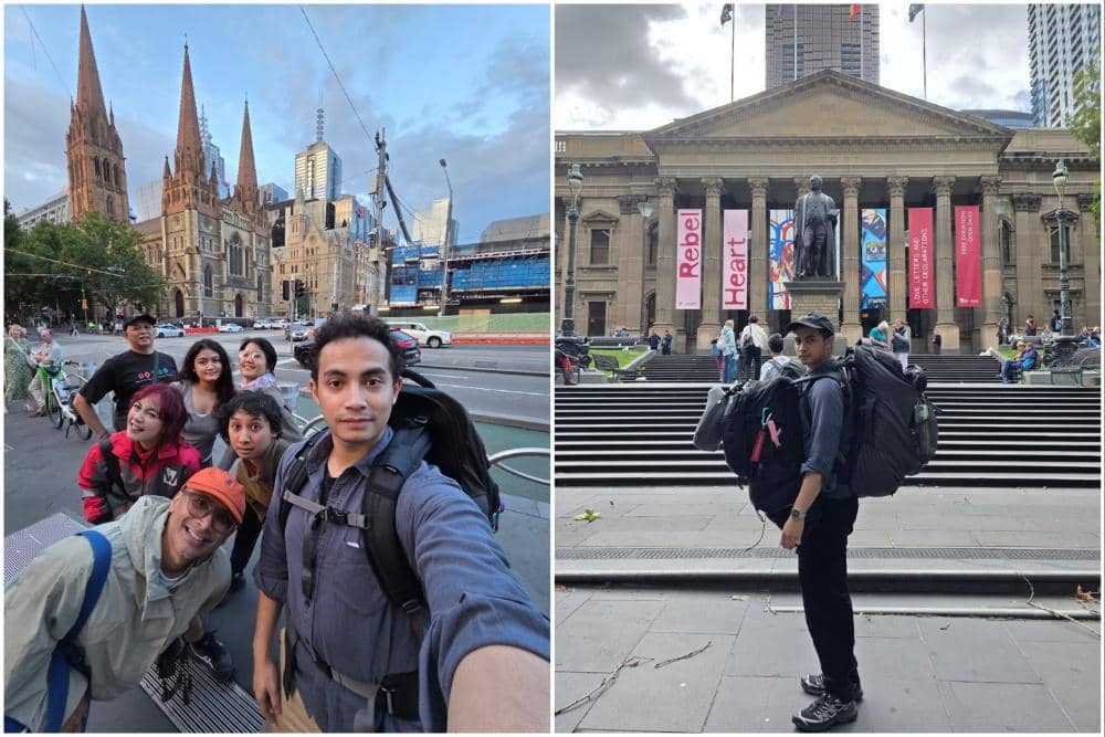 8 Potret Omara Esteghlal dan Keluarga Berlibur di Melbourne, Seru!