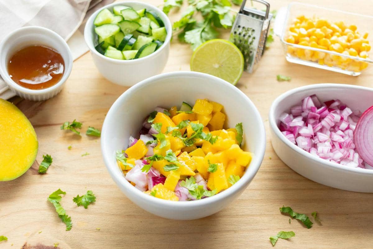 Mango salsa.