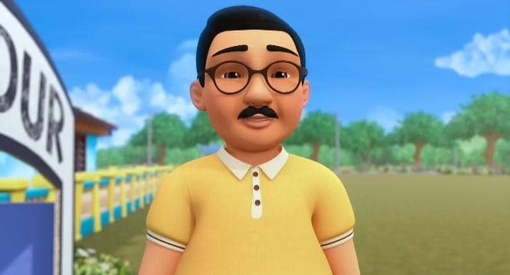 ayah Ehsan dalam animasi Upin & Ipin