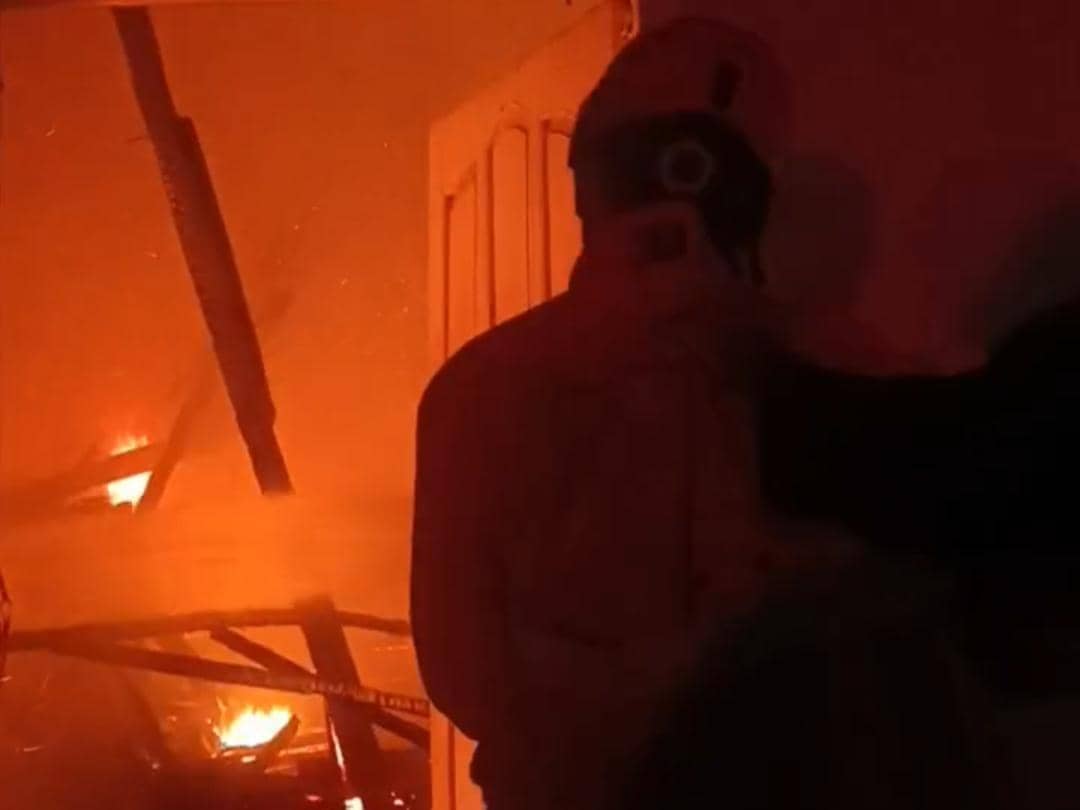 Toko Fotokopi di Lamsel Dilalap Api, Kerugian Capai Rp200 Juta