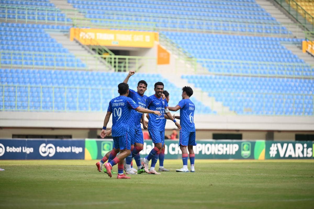 PSPS Pekanbaru Bantai Sriwijaya di Palembang, 6 Gol Tanpa Balas