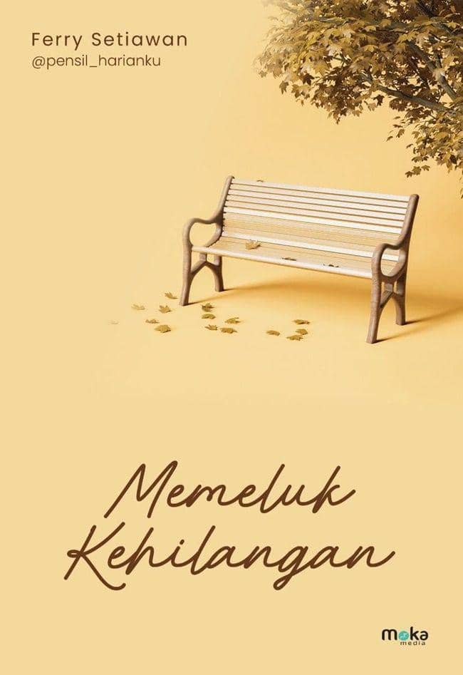 Novel "Memeluk Kehilangan" (cover buku via Gramedia)