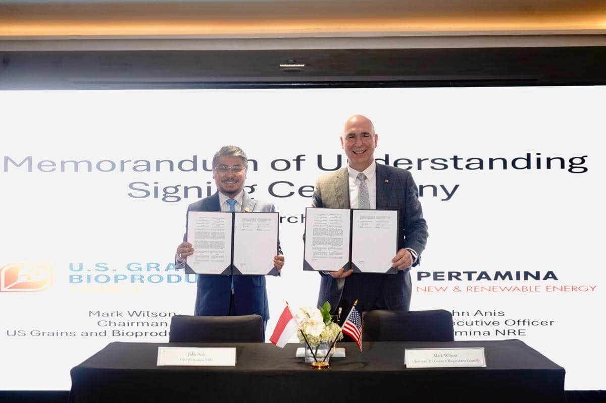 Pertamina NRE dan USGC Perkuat Kolaborasi Pengemban Bioetanol