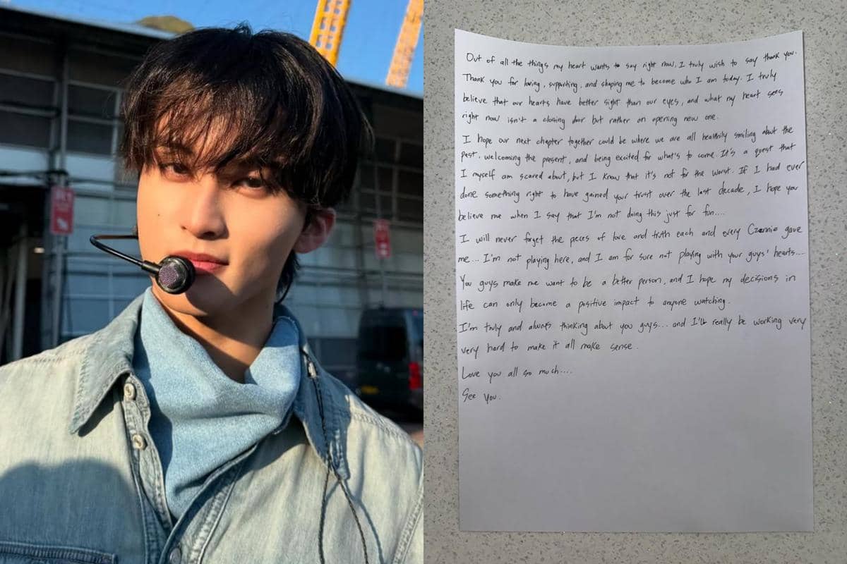 Mark Lee Tulis Tangan Surat Menyentuh saat Keluar NCT, Simak Isinya