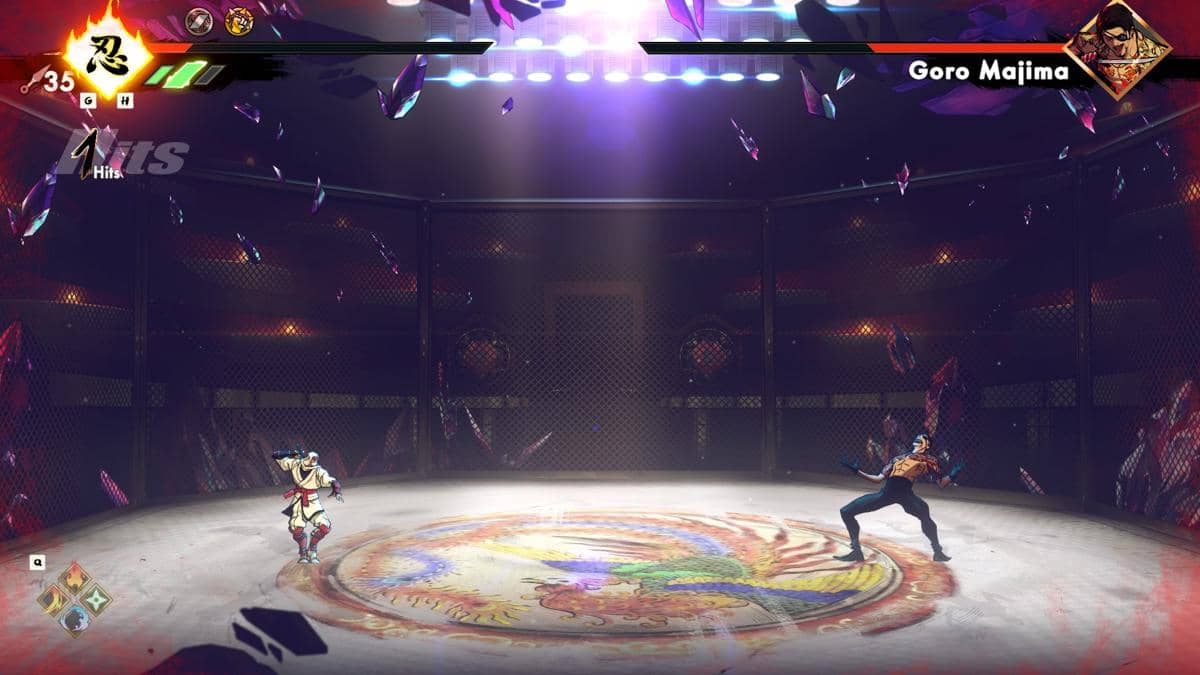 Screenshot Shinobi: Art of Vengeance SEGA Villains Stage DLC, versi Steam. (D