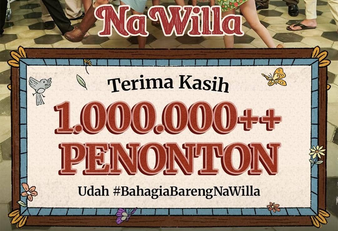 Na Willa Tembus 1 Juta Penonton di Hari ke-16 Penayangan di Bioskop