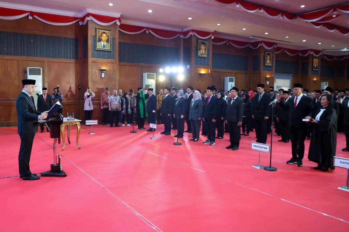 Rotasi Besar, 78 Pejabat Surabaya Diganti