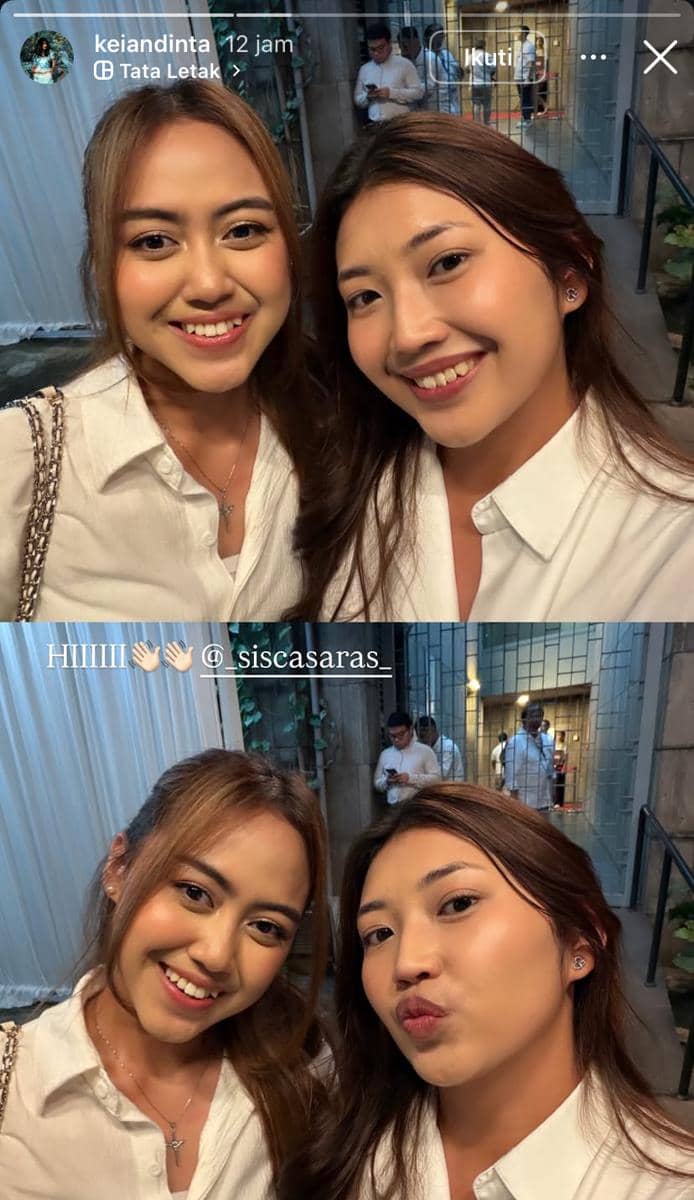 potret artis rayakan Misa Kamis Putih