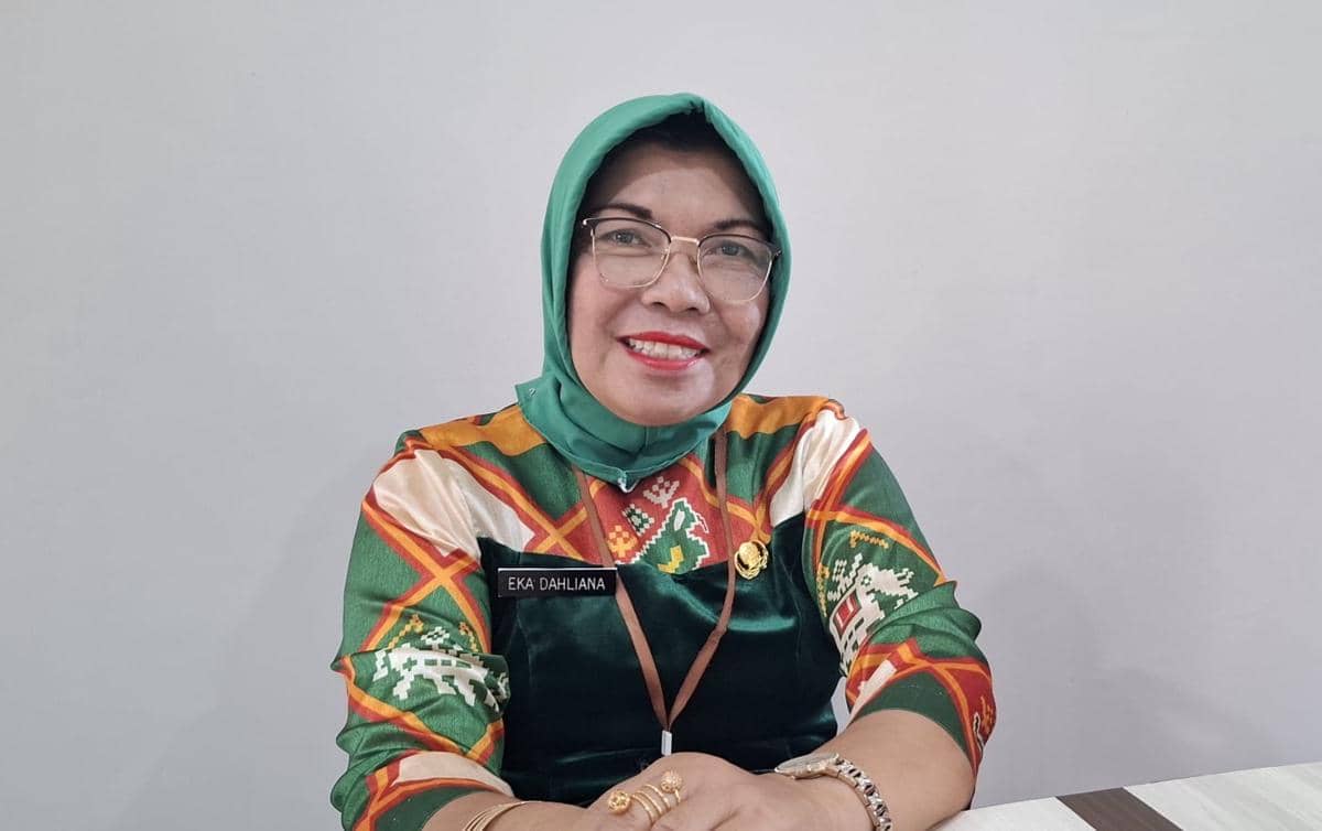 Kepala Bidang Peternakan Disbunak Sintang, Eka Dahliana.