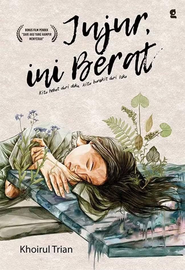 Buku “Jujur, Ini Berat” (cover buku via Gramedia)