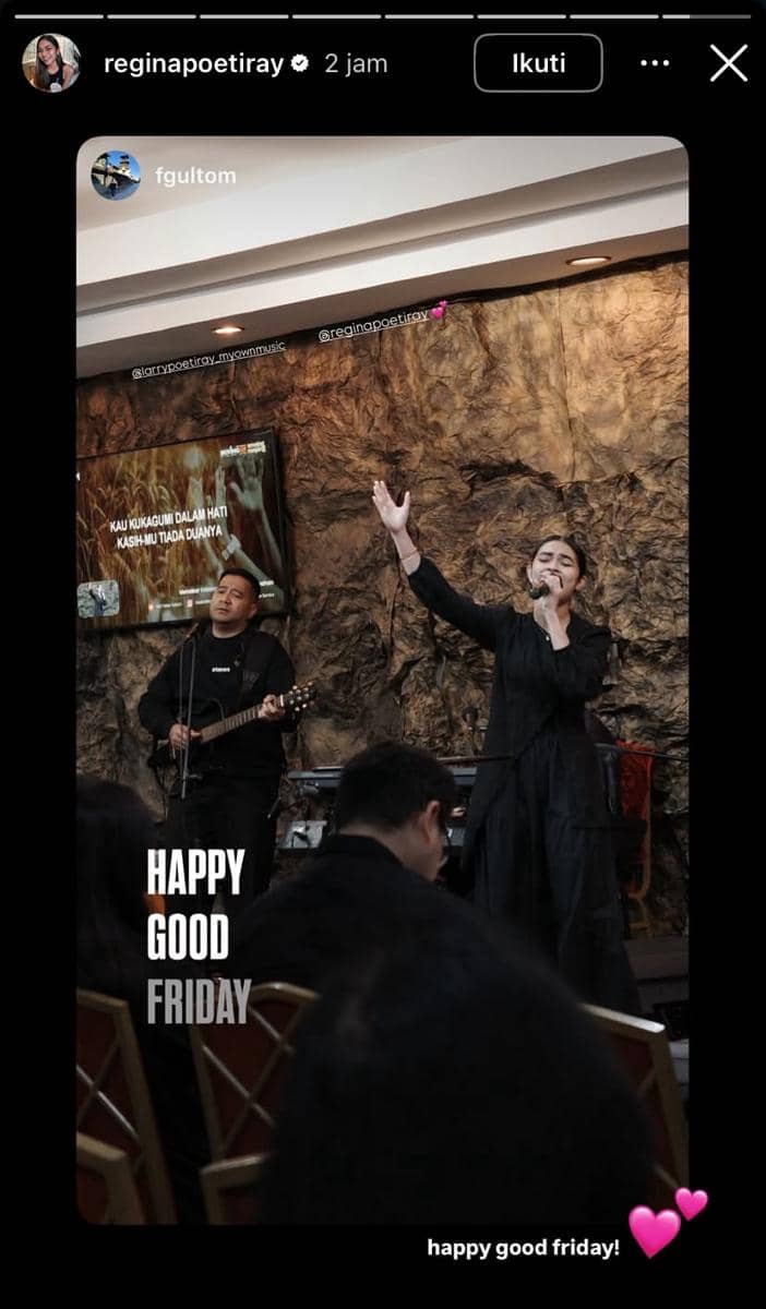 artis yang beri ucapan selamat Jumat Agung 2026