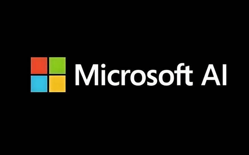 ilustrasi logo Microsoft AI