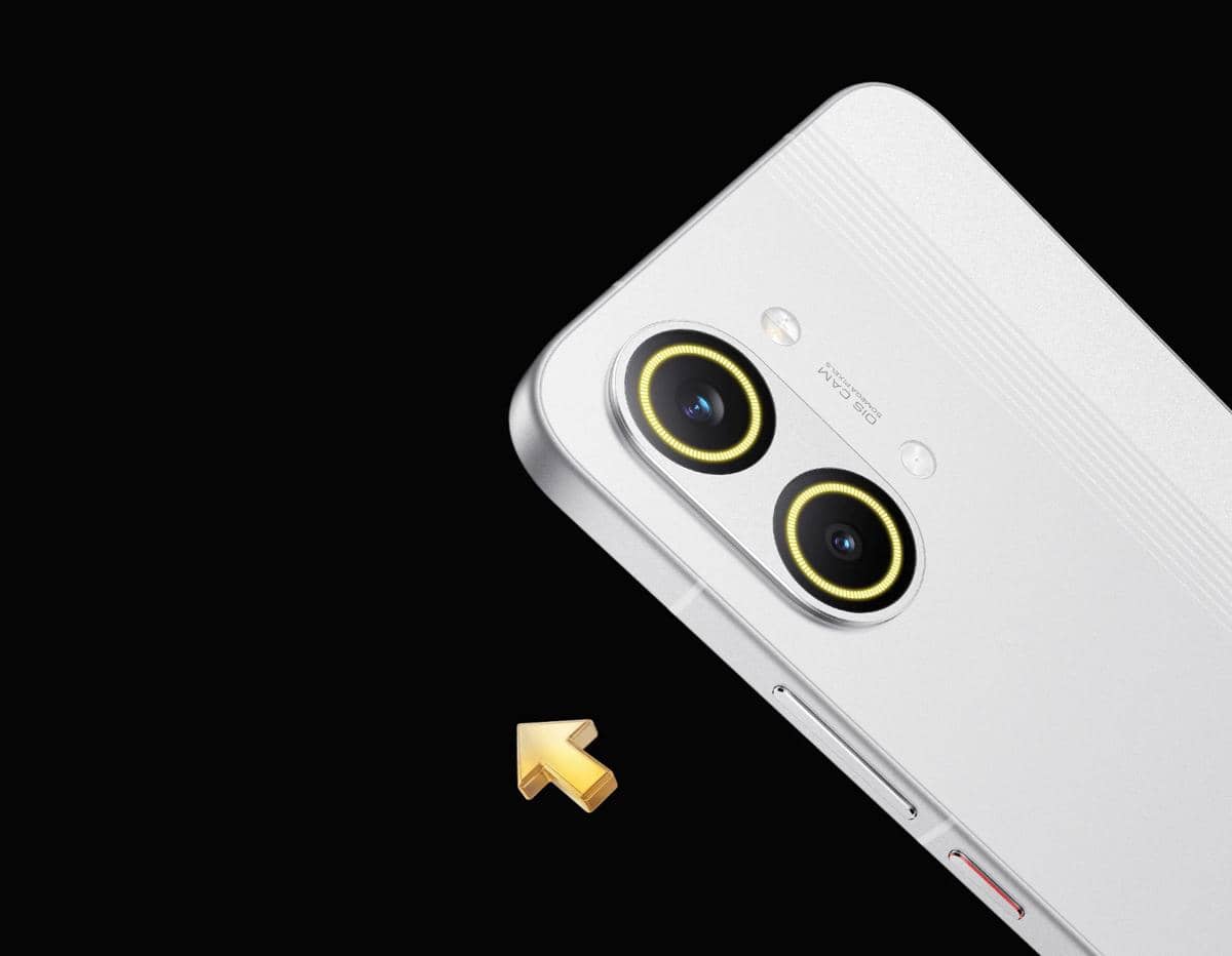 tampilan lampu LED notifikasi di lubang kamera POCO X8 Pro Max