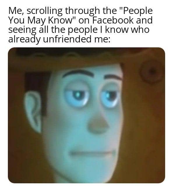 meme kartun tentang Facebook