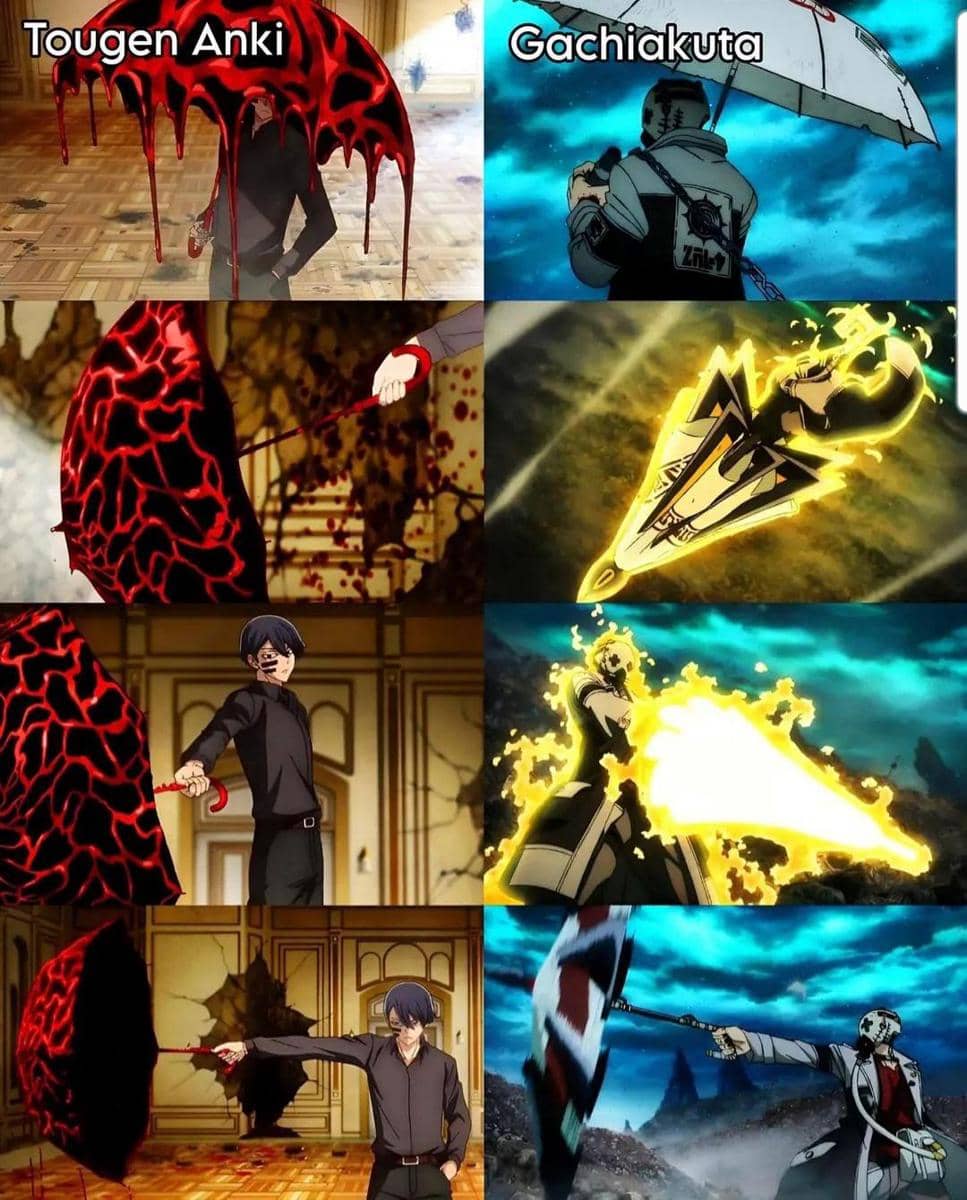 meme anime tentang senjata