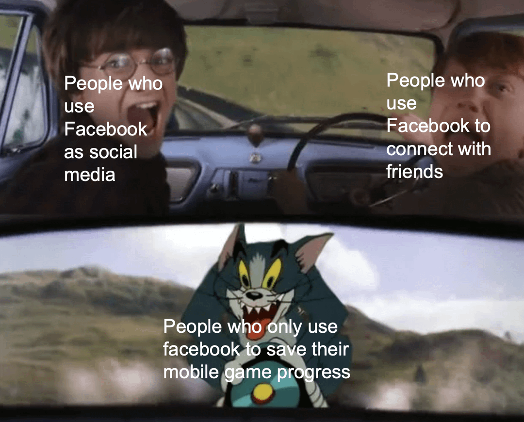 8 Meme Kartun tentang Facebook, Dipakai Cuma Untuk Login Game?
