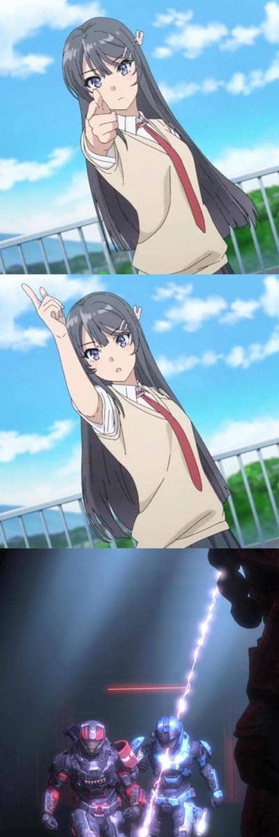 meme anime tentang senjata