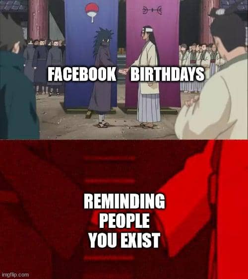 meme kartun tentang Facebook