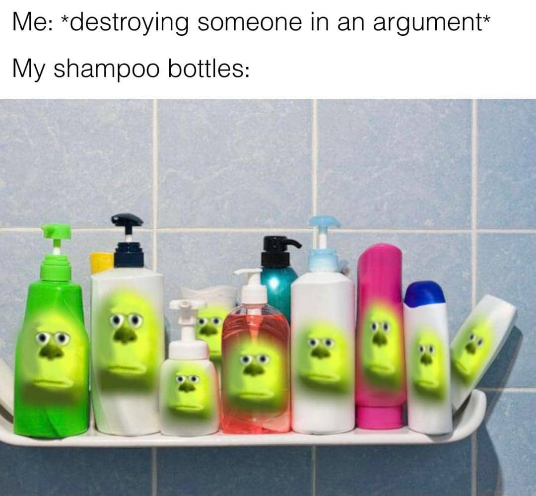 meme kartun tentang adu argumen