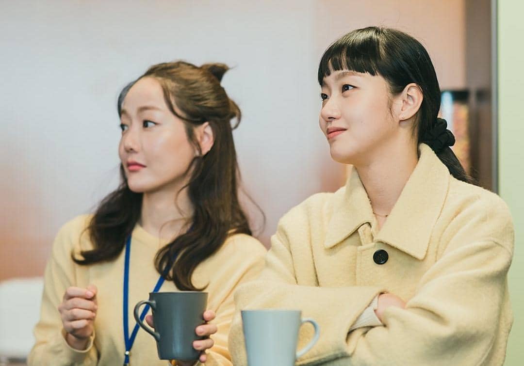 Mi Ram dan Kim Go Eun di drama Yumi's Cells 2