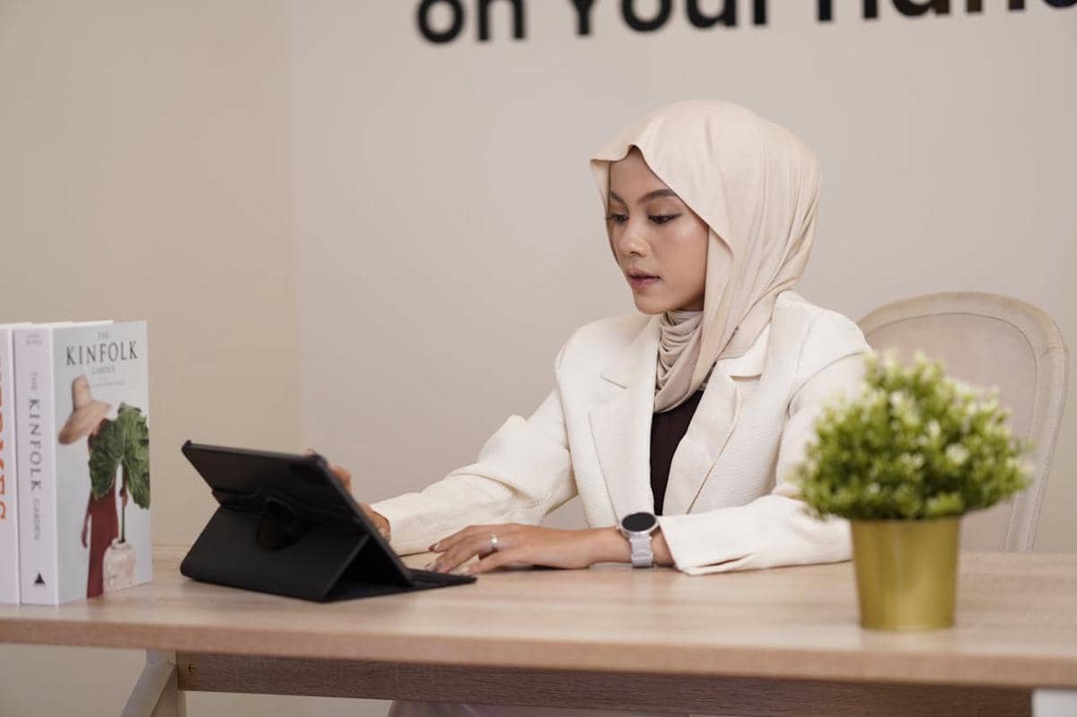 ilustrasi kerja remote