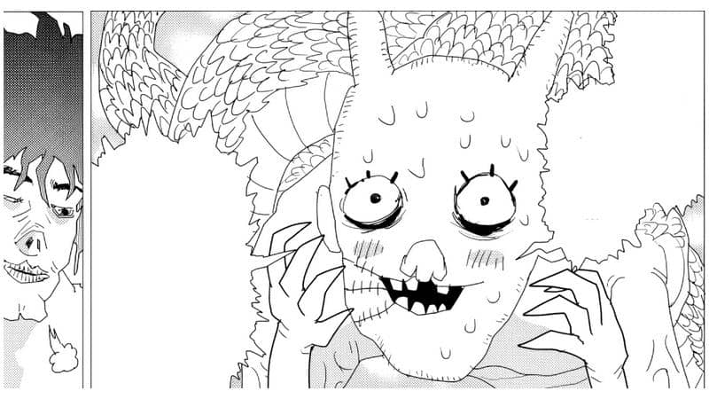 Sweet Mask lega Ryumon masih sadar - One Punch Man Webcomic