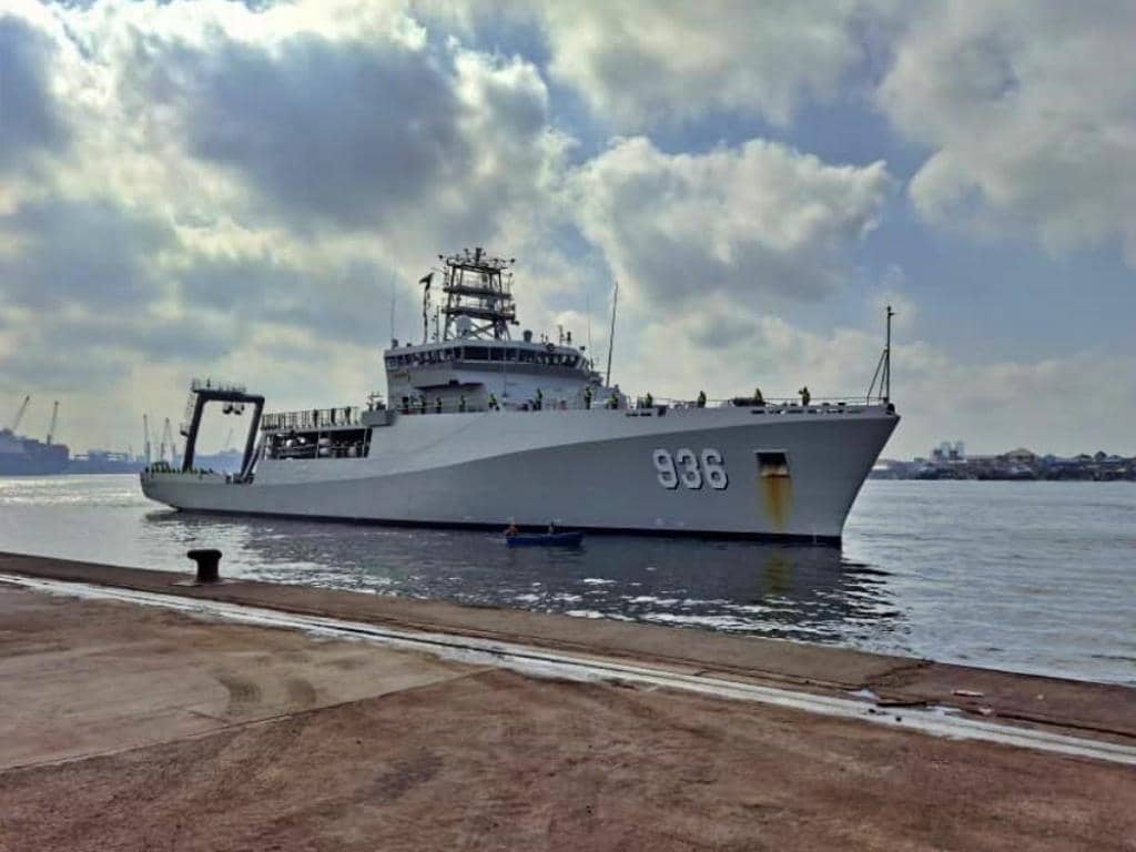 Perkuat Diplomasi Maritim, KRI Canopus-936 TNI AL Kunjungi Nigeria