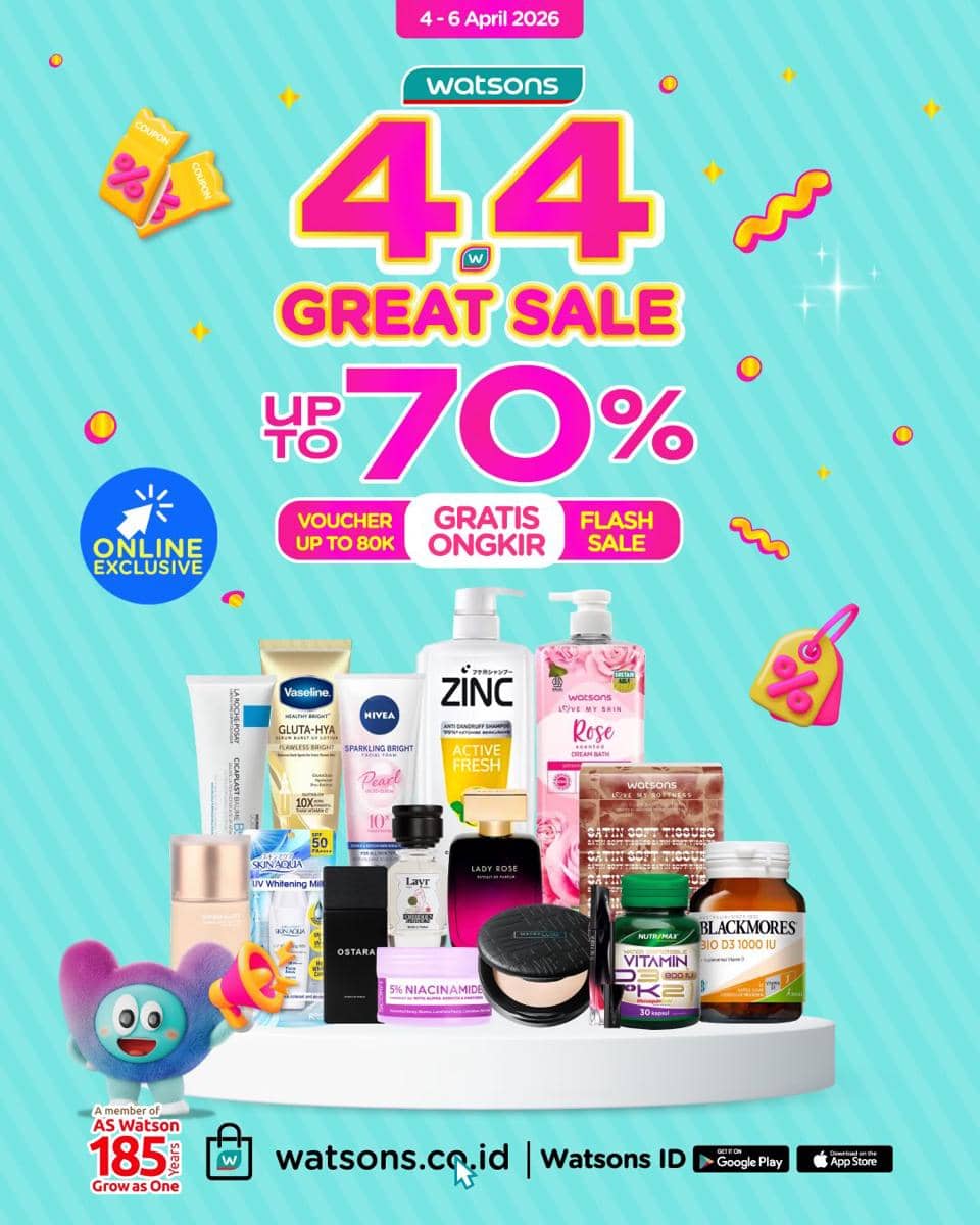 Diskon skincare 4.4