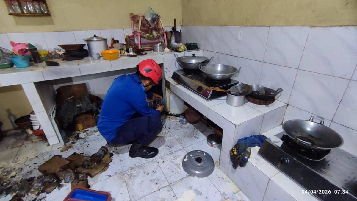 Gas Elpiji Meledak, 3 Warga Trenggalek Alami Luka Bakar Serius