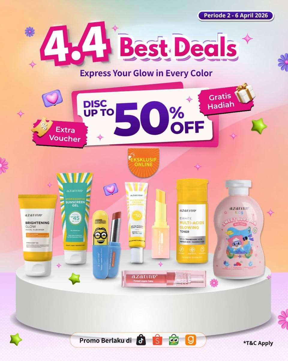 Diskon skincare 4.4