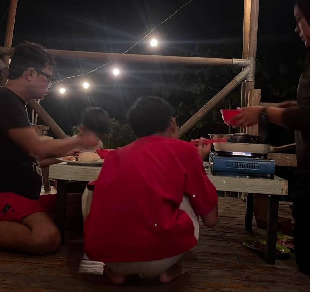 potret liburan Soleh Solihun dan keluarga di Panorama Hejo