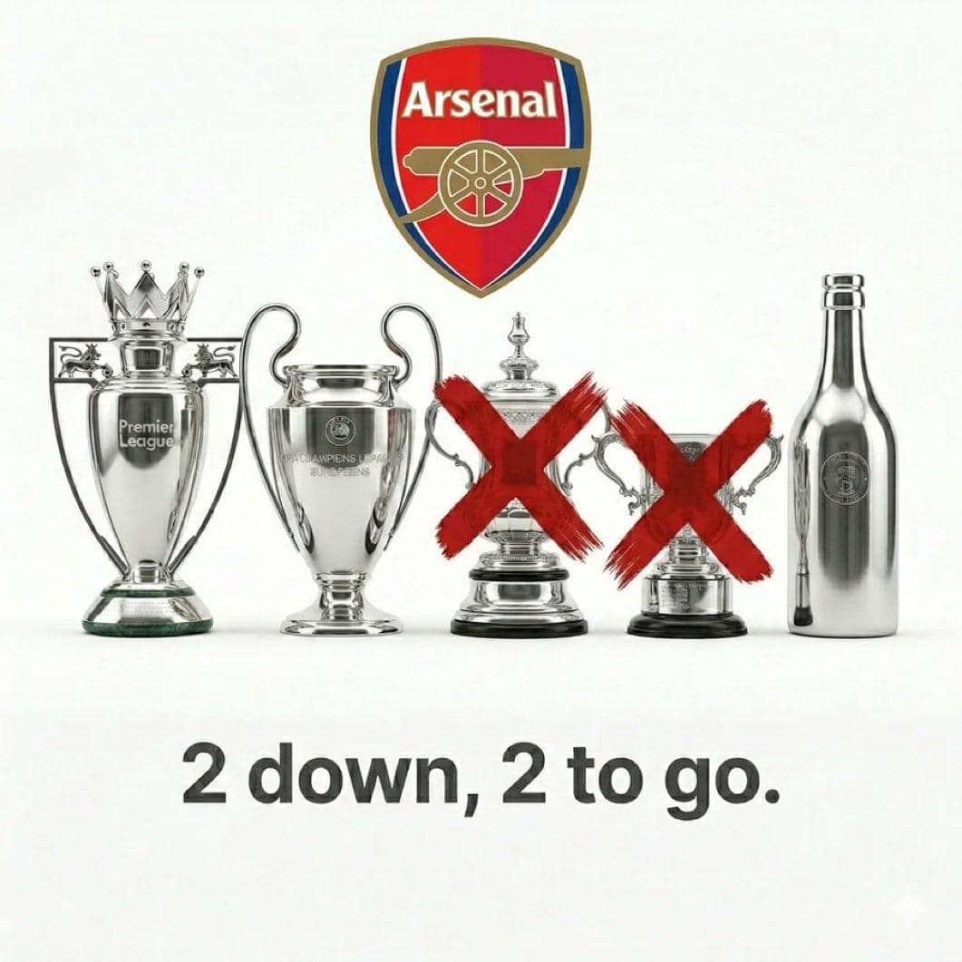 meme Arsenal kalah melawan Southampton