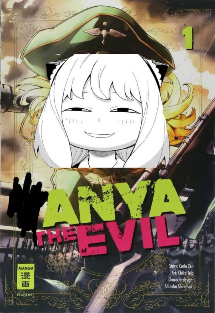 meme senyum ngeselin Anya