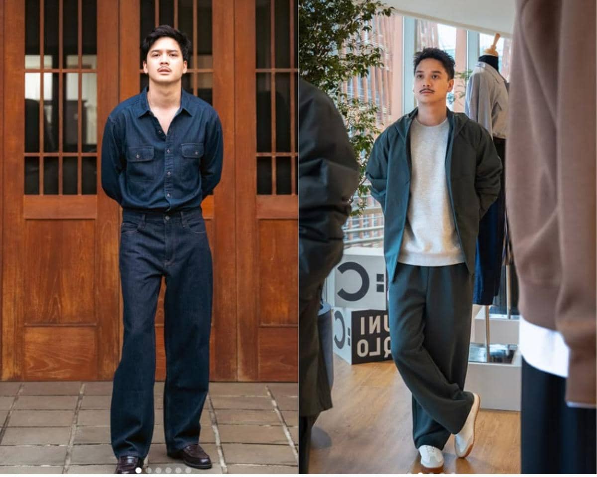 7 Ide OOTD Pakai Baggy Pants ala Baskara Mahendra, Simple Stylish!