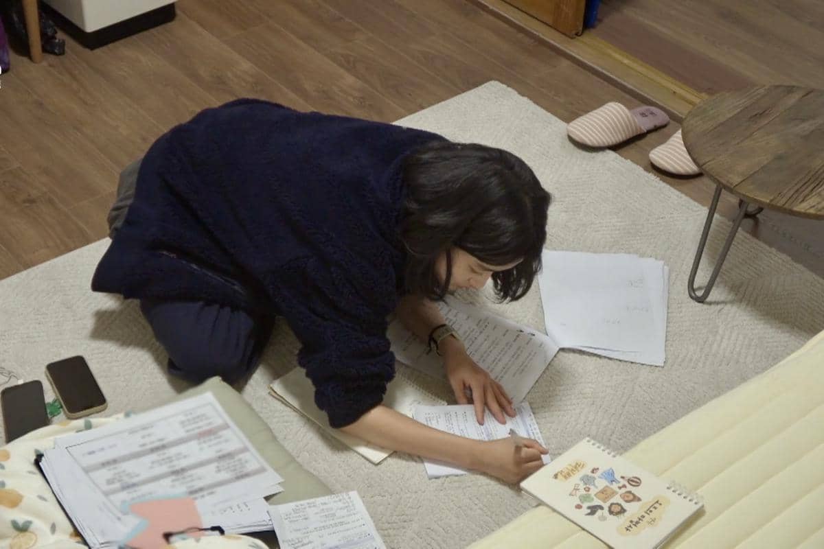 Kim Tae Ri dalam reality show Curtain Up, Class!