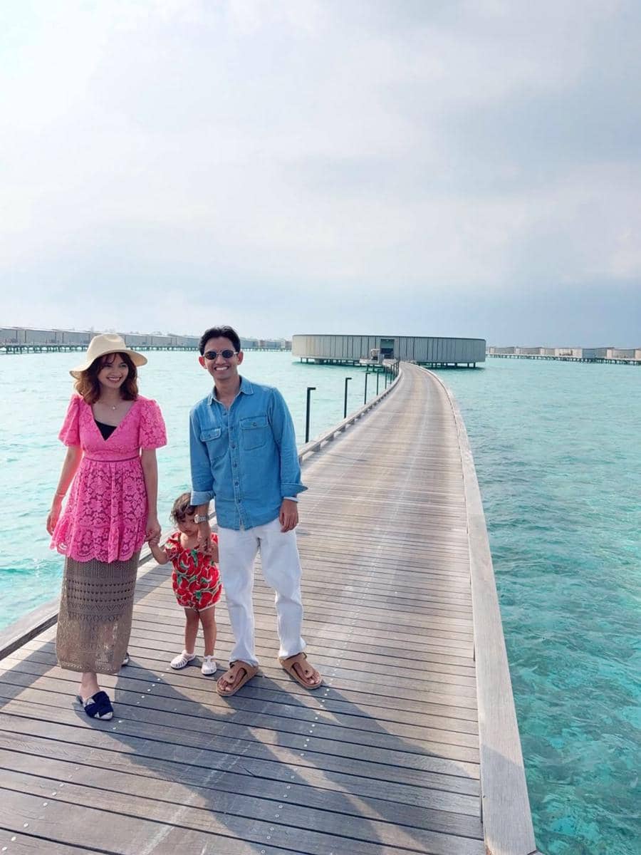 Belva Devara dan Sabrina Anggraini liburan