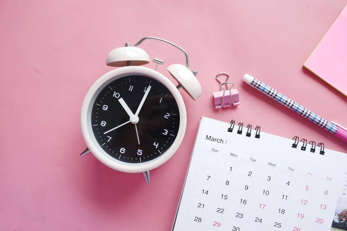 ilustrasi kalender menstruasi