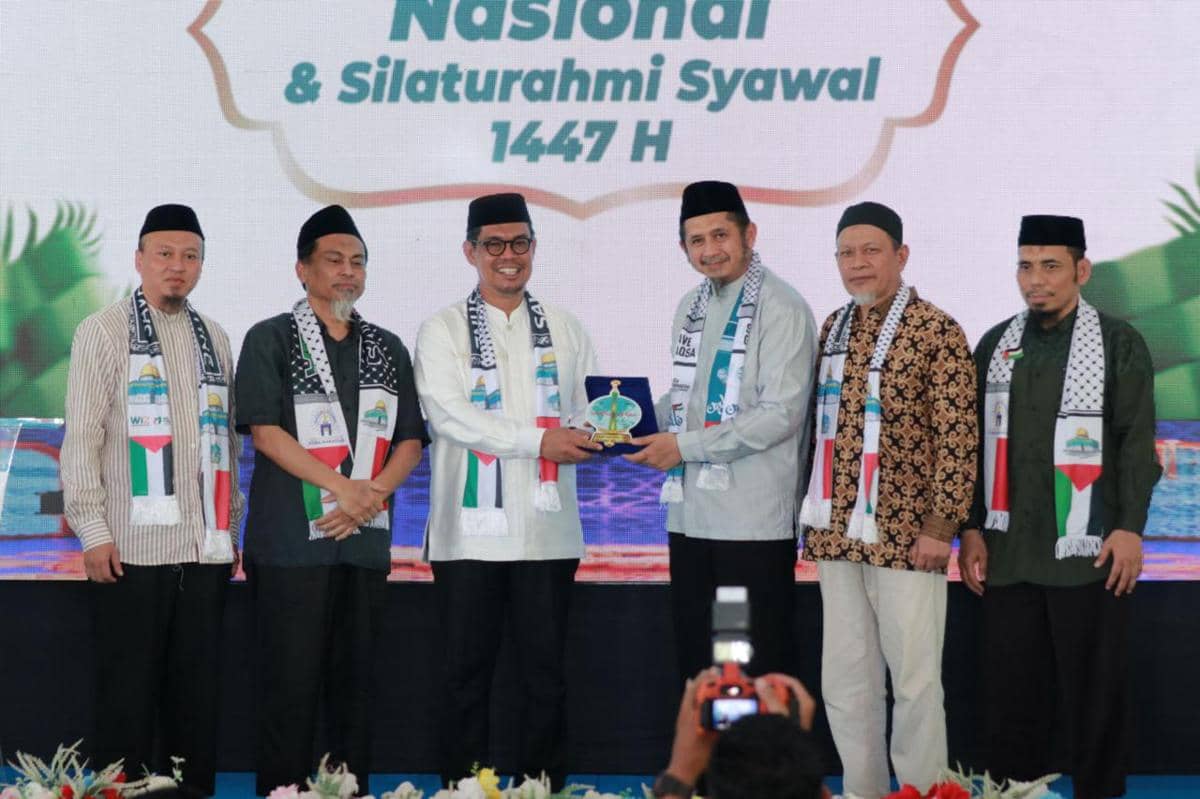 Tabligh Akbar Nasional Wahdah Islamiyah di Masjid Islamic Center Dato' Tiro, Bulukumba, Ahad (5/4/2026). (dok. Wahdah Islamiyah)