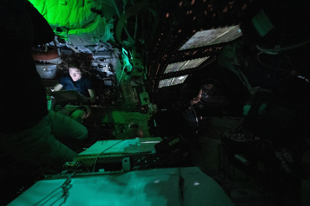 Christina Koch dalam misi Artemis II (dok. NASA)