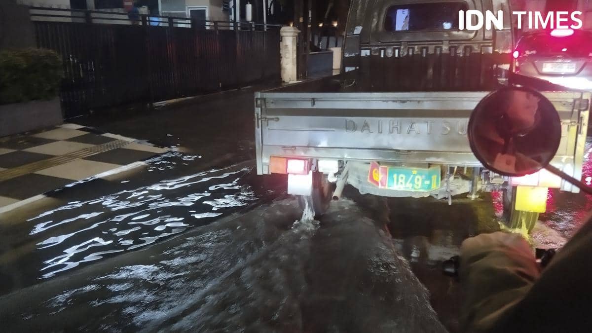 Potret Palembang banjir