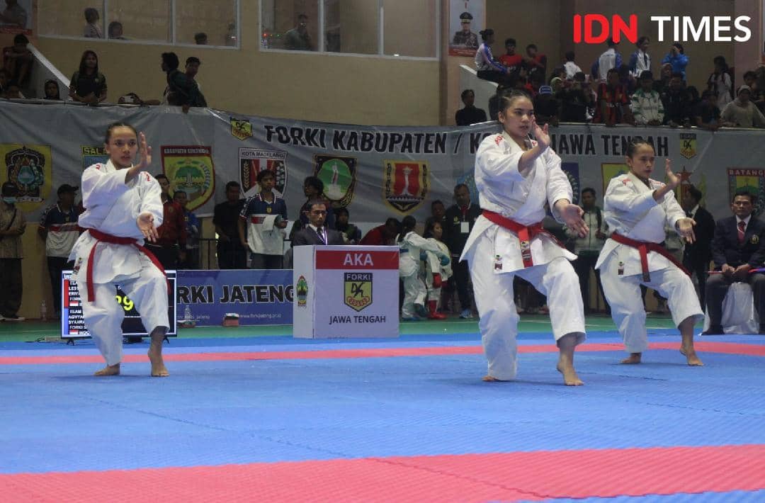 688 Karateka Jateng Tarung di Kejurprov Forki 2026 di Magelang