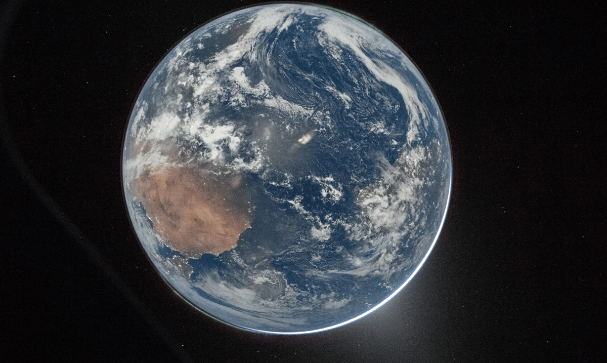 Potret Bumi dari misi Artemis II (dok. NASA/Reid Wiseman)