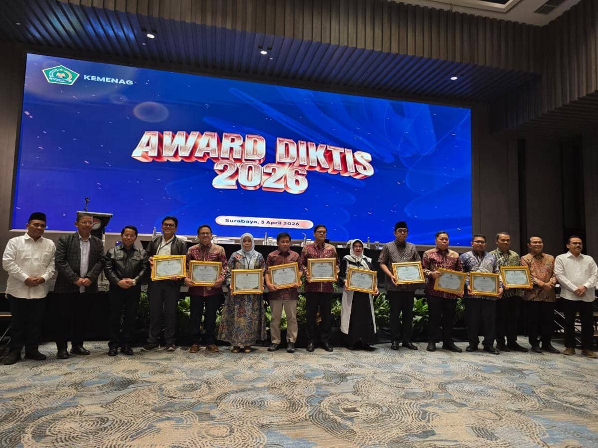 Kemenag Beri Penghargaan 5 Kanwil Dianggap Sukseskan SPAN-PTKIN 2026